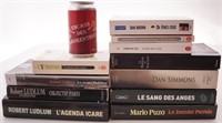 Lot de romans dont Umberto Eco et Robert Ludlum