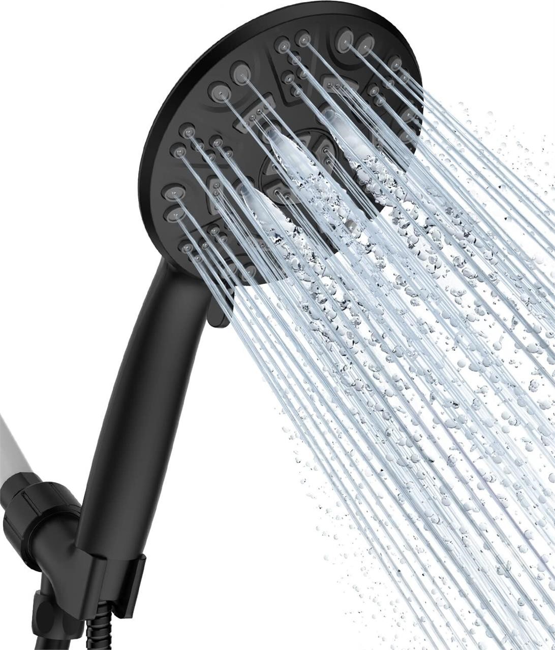 Cobbe 8 Functions Shower Head (Matte Black)