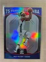 Jrue Holiday 75 Years Optic Prizm Insert