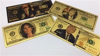 Donald Trump Gold Bill Lot