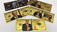 Donald Trump Gold Bill Lot