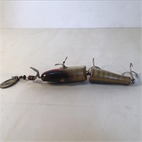 JOINTED VINTAGE FISHING LURE