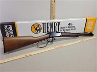 New Henry large loop 22lr rifle w/ box