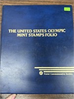 US OLYMPIC MINT STAMPS FOLIO SET