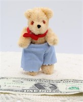 GERMAN MINIATURE PLUSH TEDDY BEAR BY PETZ