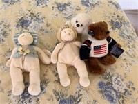 Collection of Four Stuffed Toys