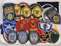 27) AFRICAN COUNTRY POLICE PATCHES - OBSOLETE
