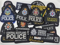 26) UNITED KINGDOM POLICE PATCHES - OBSOLETE
