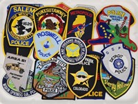 22) US NOVELTY POLICE PATCHES