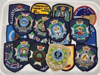 20) AUSTRALIA / NEW ZEALAND POLICE PATCHES - OBSO