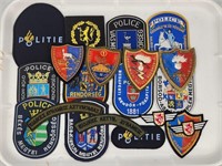 20) EUROPEAN POLICE PATCHES - OBSOLETE