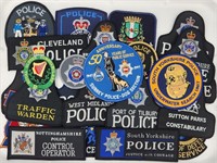 26) UNITED KINGDOM POLICE PATCHES - OBSOLETE