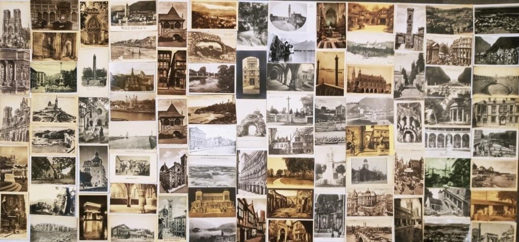 80+ Antique & Vintage European Postcards