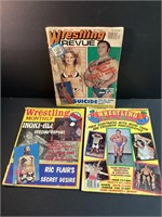 WRESTLING PICTURE BOOK WRESTING REVUE MAGAZINES