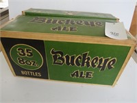 33 bottles Buckeye Ale bottles in case
