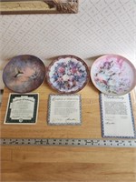 Lena Liu's collector plates - Garden Whispers,
