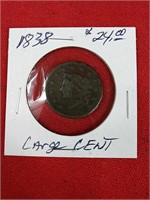 1838 Large Cent