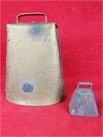 Large Cowbell and Goat Bell