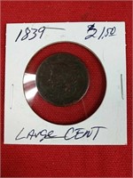 1839 Large Cent