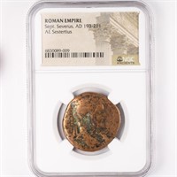 Roman Empire Ancient Coin - NGC Genuine