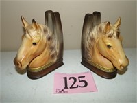 HORSEHEAD BOOKENDS