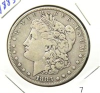 1883 MORGAN SILVER DOLLAR