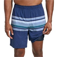 Kirkland Signature Men's LG Swimwear Trunk, Blue