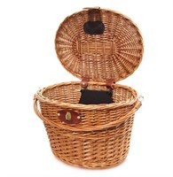 Adult Bike Front Handlebar Woven Basket