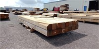 (16) Pieces of Hemlock Lumber