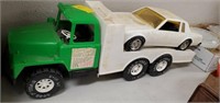 Mountain dew plastic truck and car