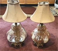 Pair of Antique Lamps