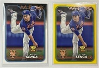 2024 Topps #292 Kodai Senga Rookie Base and Yellow