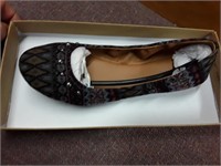 INDIGO RD. GRAY MULITI FABRIC NEW LADIES SHOES