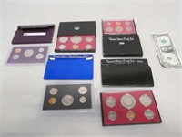 Lot of U.S. Proof Sets - Dates As Shown