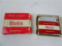 Vintage Winston Cigarette Lighter With Box