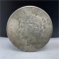 1922-S Peace Silver Dollar