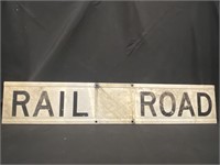RAIL ROAD SIGN