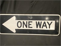 ONE WAY SIGN