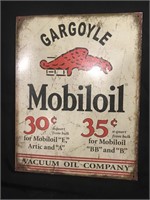 GARGOYLE MOBILOIL REPRODUCED 12"x16”