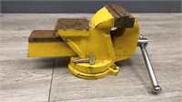 Bench Vise 4in Yellow
