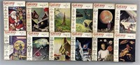 Galaxy Science Fiction 1957 Complete 12 Issues