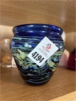 Cobalt Murano Vase