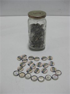 WWI War Chest I Gave My Share Celluloid Pins