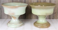 (2) Frankoma Pottery Planters F52