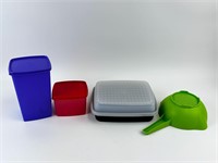New Tupperware Assorted Containers & Strainer