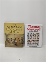 2 Norman Rockwell hardcover books