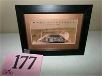 MARS PATHFINDER 1997 FRAMED STAMP PRINT