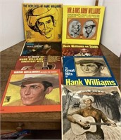 Hank Williams LP lot