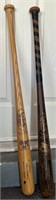 B - LOT OF 2 BASEBALL BATS (G17)