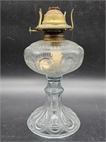 Vintage Pressed Glass Lamp Base